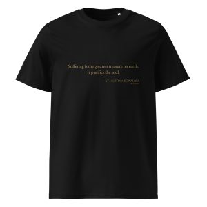 St Faustina Kowalska "Suffering" Tee