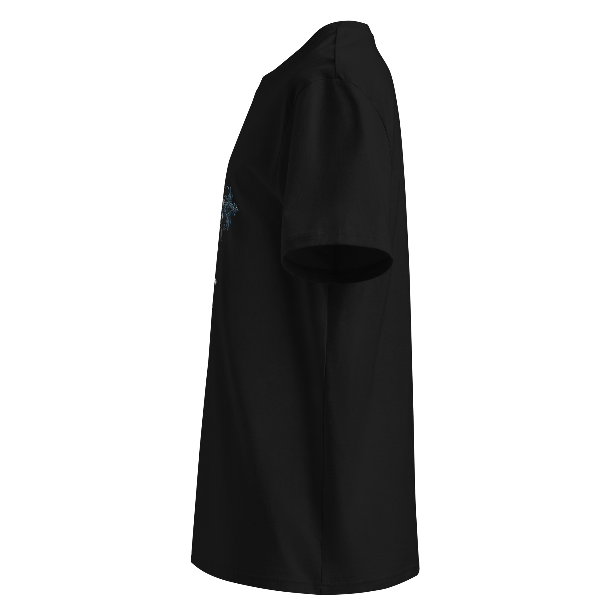 Cross of Blue Flowers Tee - Image 2